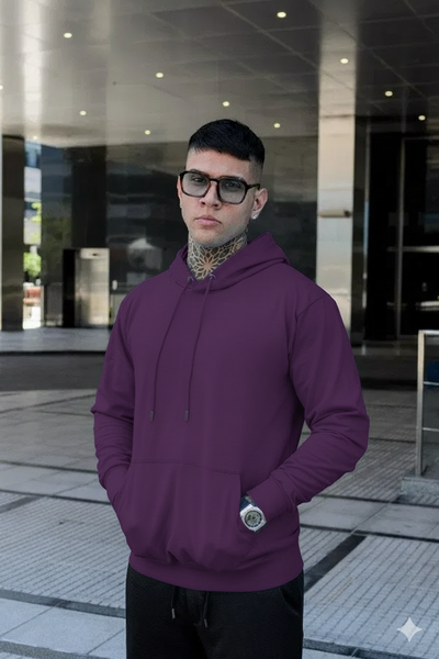 Buzo Brighton Lux Frizado - Violeta