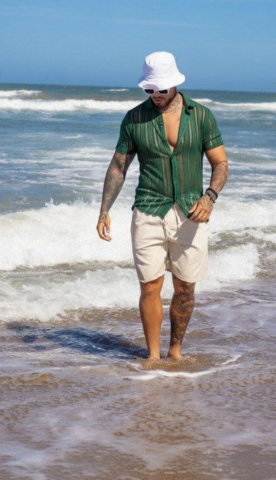 Camisa de Hilo - Verde