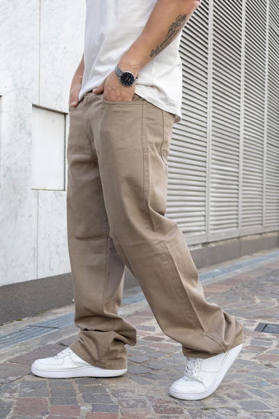 Pantalon Baggy Clasico - Caqui