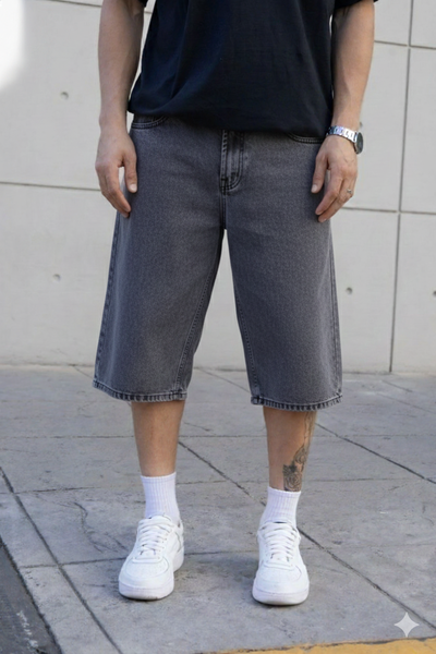 Bermuda Baggy - Gris