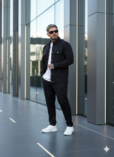 Conjunto Panal - Negro