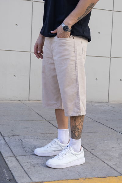 Bermuda Baggy - Beige