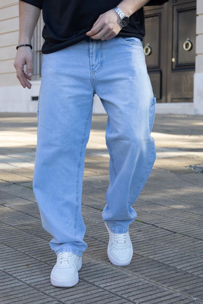 P. Baggy con Tira - Celeste