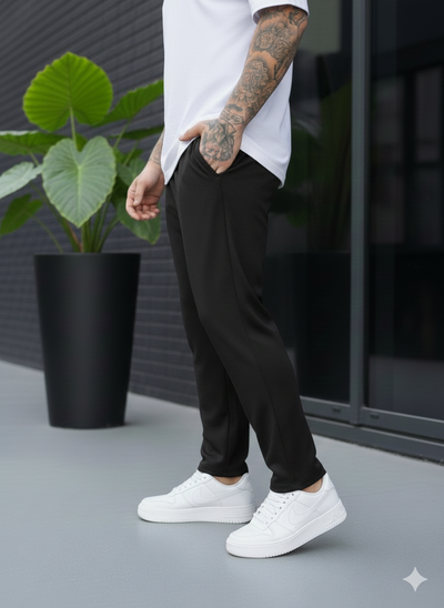 Baggy de Panal - Negro