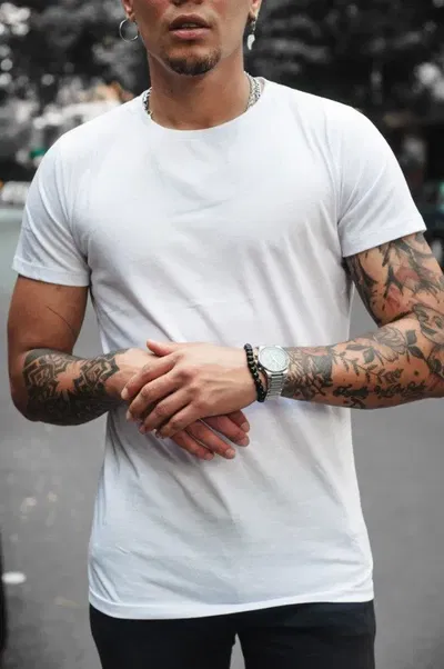 Remera Slim Fit - Blanco