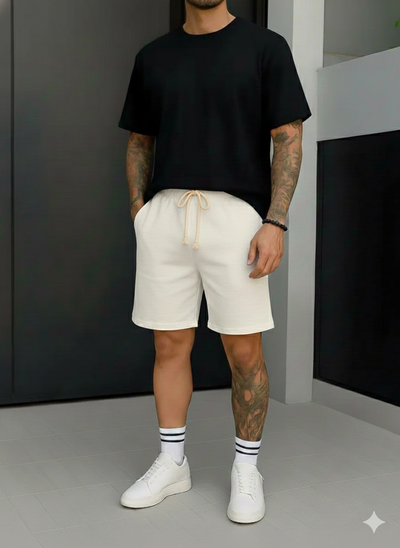 Bermuda de Lino Sastrero - Natural
