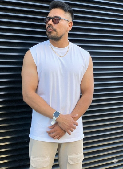 Musculosa Basic - Blanca II