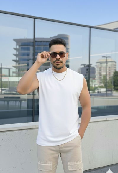 Musculosa Basic - Blanca II