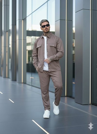 Conjunto Panal - Chocolate