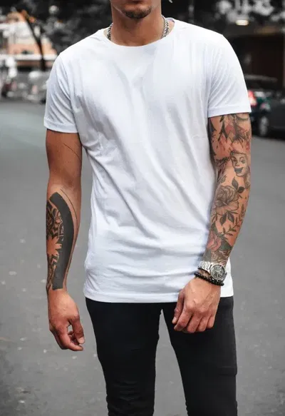 Remera Slim Fit - Blanco