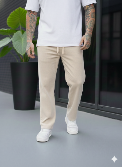 Baggy de Corderoy - Beige Claro