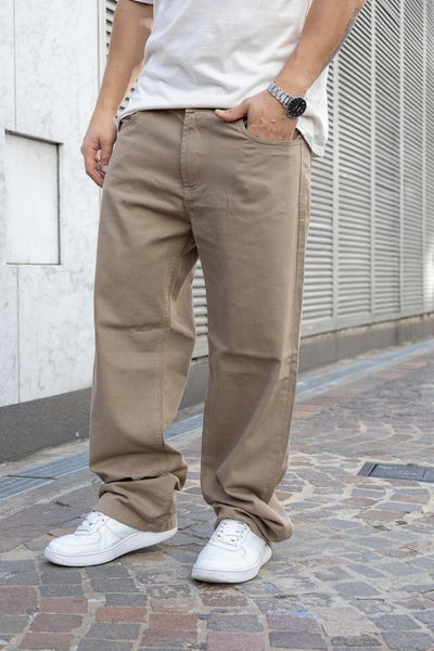 Pantalon Baggy Clasico - Caqui
