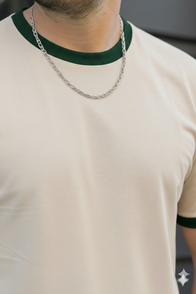 Remera Regular Diamond - Beige