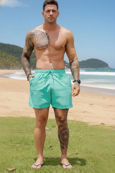 Malla Basic - Verde Agua