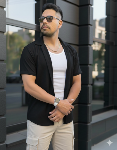 Camisa Hawa 2 - Negro