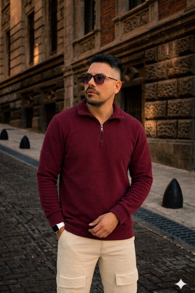 Buzo Polaris - Bordó