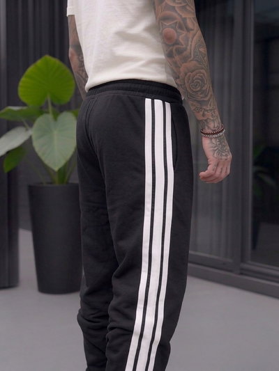 Jogging Baggy Line - Negro