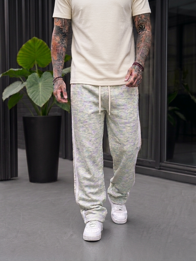 Jogging Baggy Line - Melange