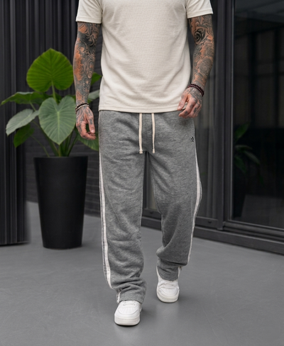 Jogging Baggy Line - Gris Rata