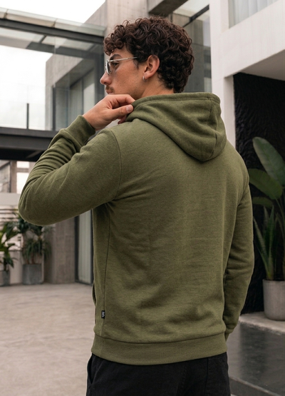 Buzo Brighton Lux Frisado - Verde Militar