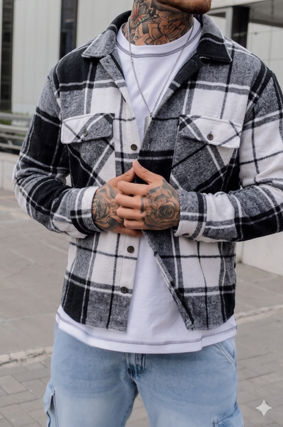 Camisaco Bila(de Paño) - Negro CG