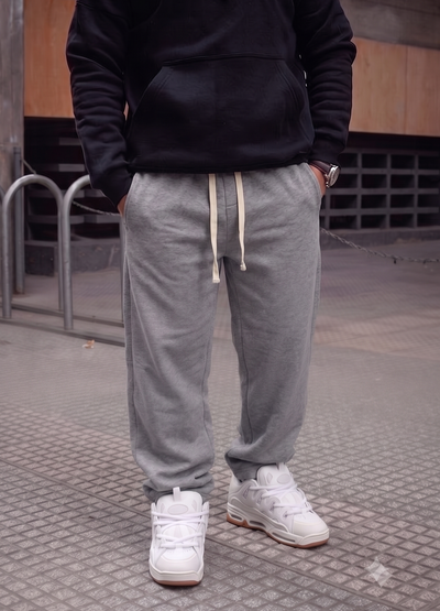 Jogging Baggy CB - Gris Melange