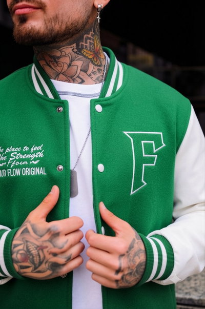 Campera Universitaria  - Verde
