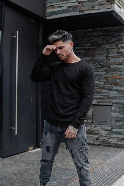 Buzo Navy - Negro