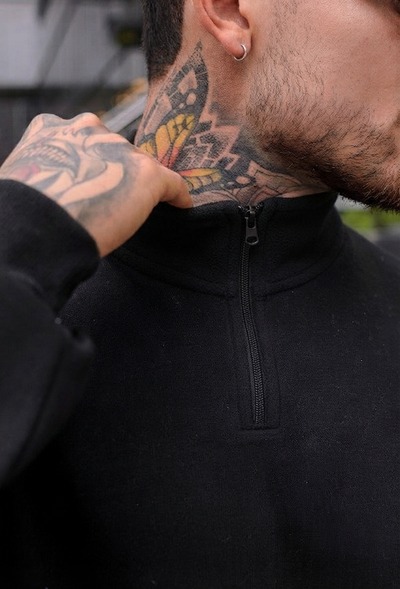 Buzo Darlon Plush - Negro 