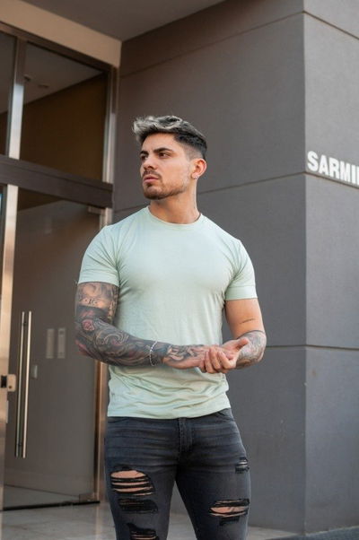 Remera Lisboa - Verde Aqua