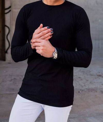 Sweater Nathan  - Negro