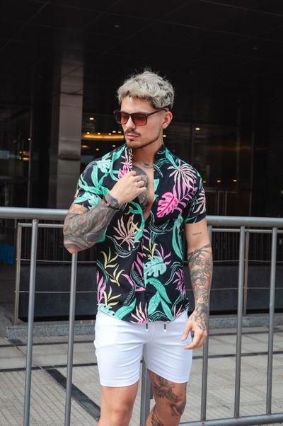 Camisa hawai