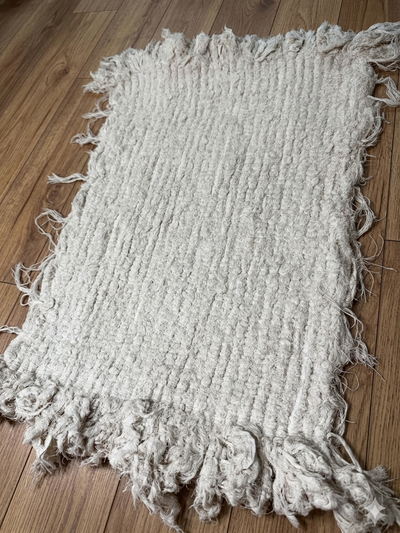 Alfombra 60x45 cruda de telar 