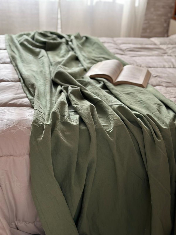 Pie de cama tusor liso