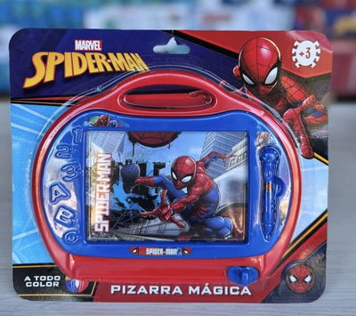 Pizzarra mágica a color spiderman