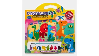 Mi mundo de colores dinosaurios aventureros