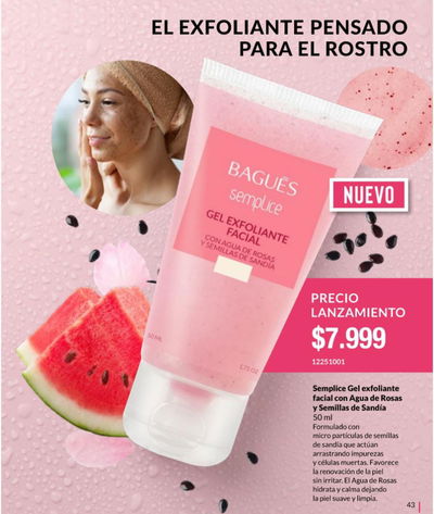GEL EXFOLIANTE FACIAL 