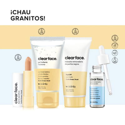 Clear face acné 