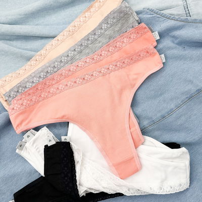 LESS CON PUNTILLA Y ALG LOVELY D02073 - PACK X 3