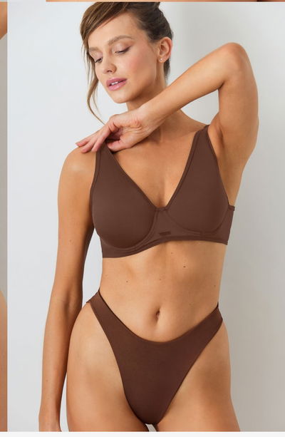 Conjunto con taza soft de microfibra y less - Brigitte 2415