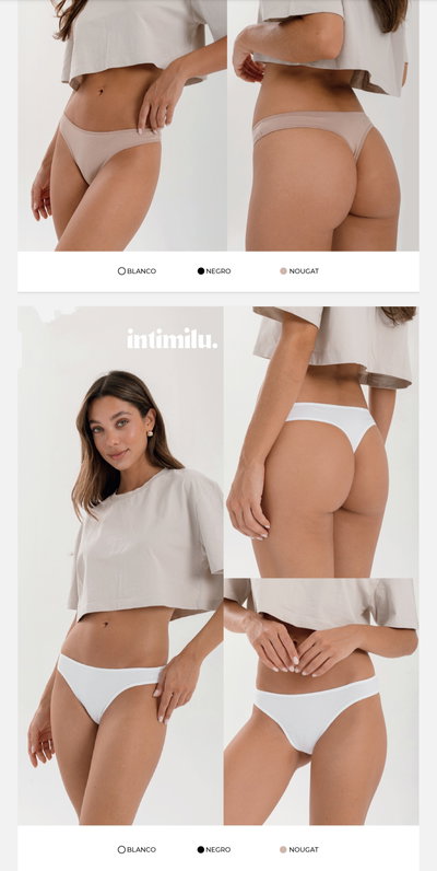 Less lisa alg & lycra Talle MAX - Intimilu 90007