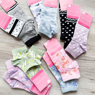 Soquete mujer motivos surtidos MK 62102 - Pack x 12