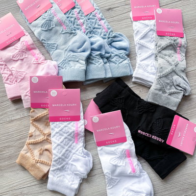 Soquete mujer textura Jacquard MK 62100 - Pack x 12