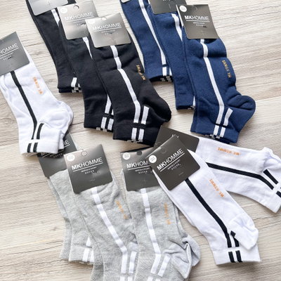 Soquete Hombre Motivos Line MK 6276 - Pack x 12