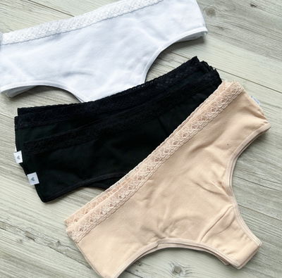 CULOTTELESS ALGODÓN Lovely✨•Pack x 3•