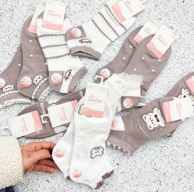 Sock amanecer estampa - Pack x 12