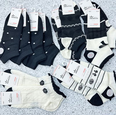 Sock amanecer Relieve - Pack x 12