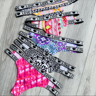 LESS ESTAMPADA TIRAS 💥 Pack x 6