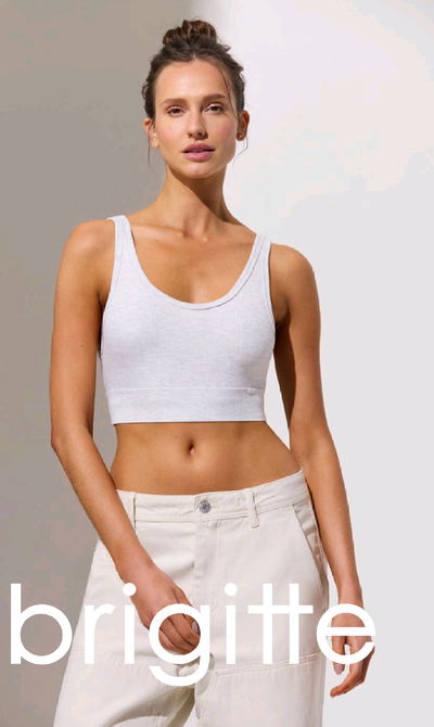 Top de Morely con algodon y Lycra - Brigitte B64