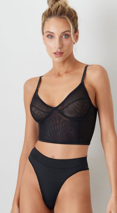 Conjunto Corset de Tul - Brigitte 2404